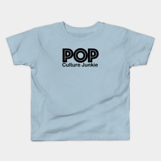 Pop Culture Junkie Logo Kids T-Shirt